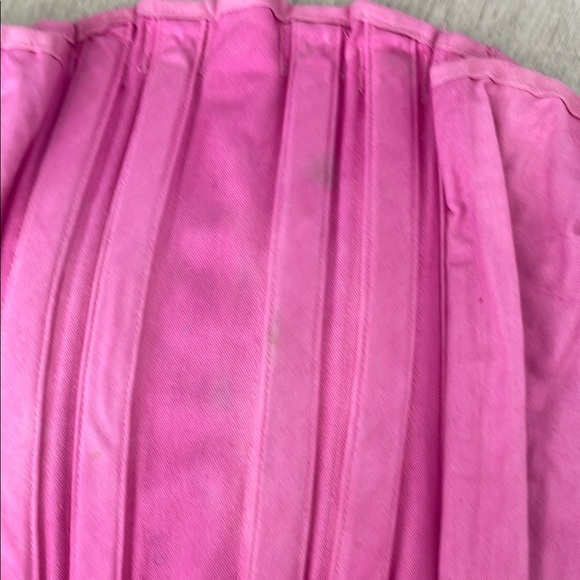Vintage Camp Size 34 Underbust Magenta Pink Corset Girdle with Removable Straps - Picture 9 of 9